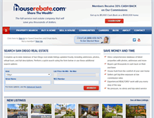 Tablet Screenshot of houserebate.com